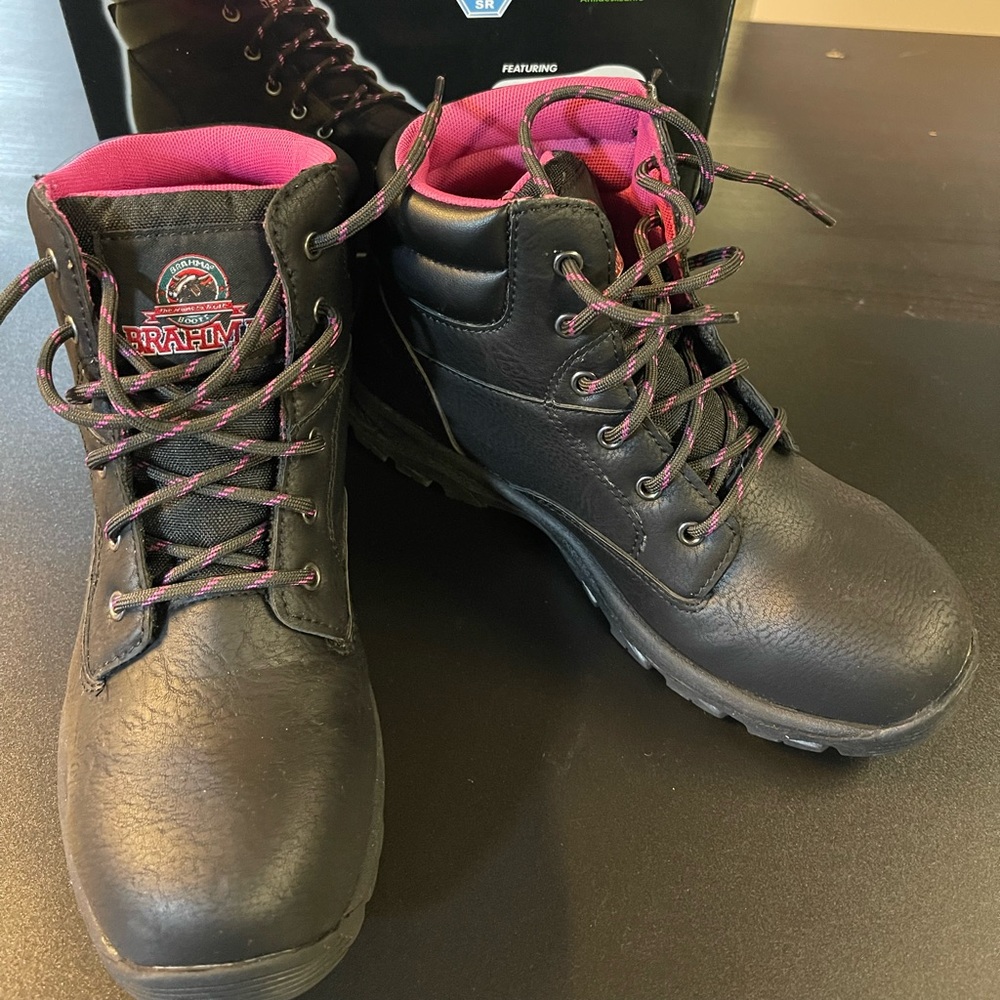 Womens Brahma Work Boots Size 6.5